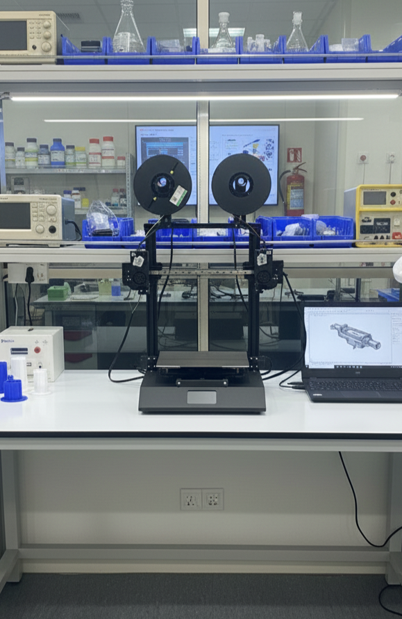 Anabolic 01 T-IDEX 3D Printer